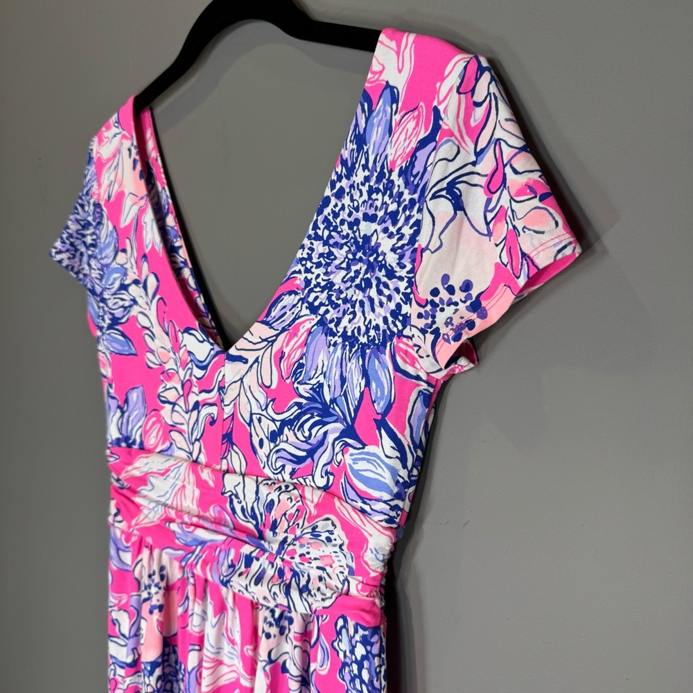 NWT Lilly Pulitzer Winslow Dress Pink Tropics Sun Drenched Size Small, S - Picture 5 of 13